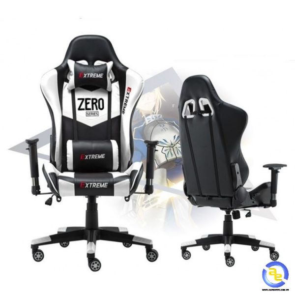 Ghế Gaming Extreme Zero V1 Trắng (White – Black)