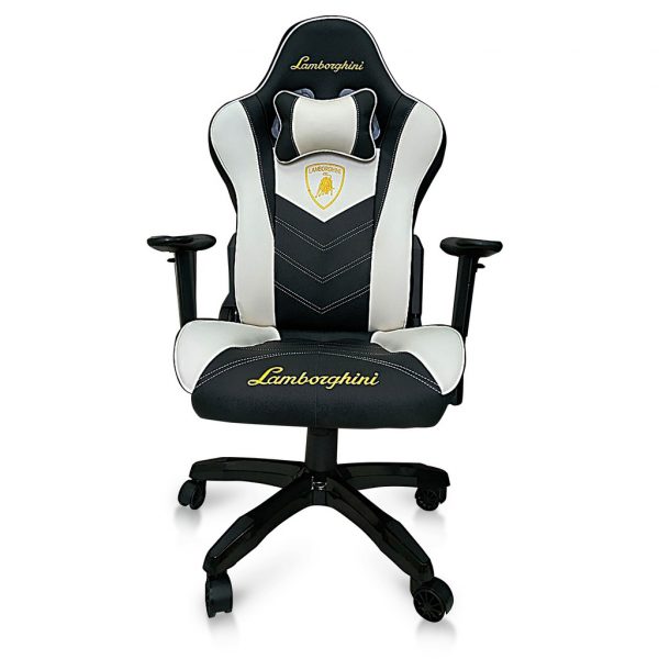 Ghế gaming Lamborghini  White ( Trắng đen )