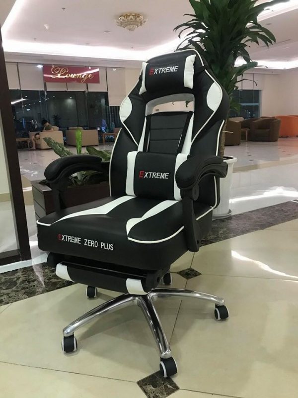 Ghế gaming extreme Zero Plus Trắng ( White - Black )